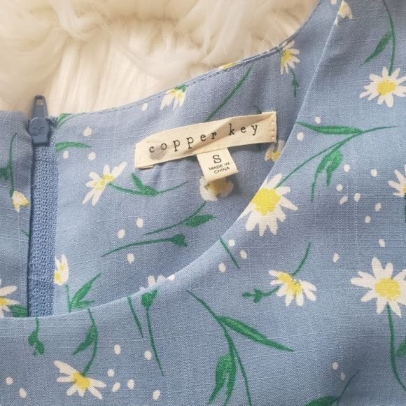 COPY - Copper Key Floral Dress, size S - Picture 6 of 11
